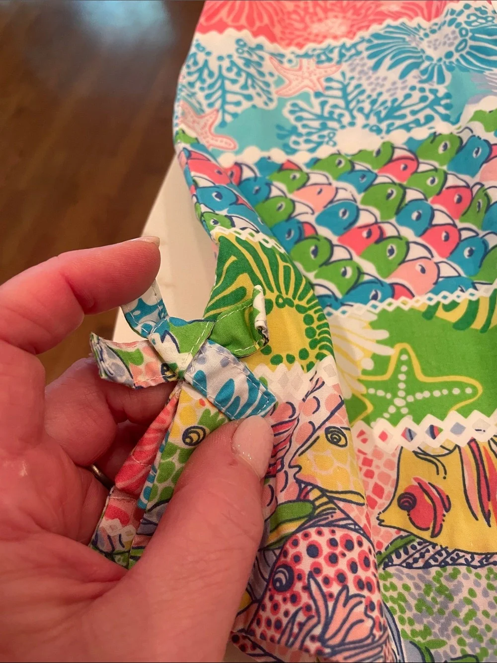 Lilly Pulitzer girls matching set sz 12-18 months